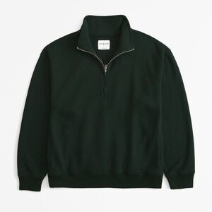 Sunday Half Zip - Deep Green